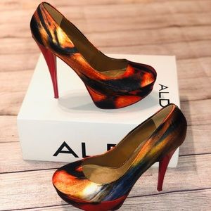 Like New Aldo Platform Pumps